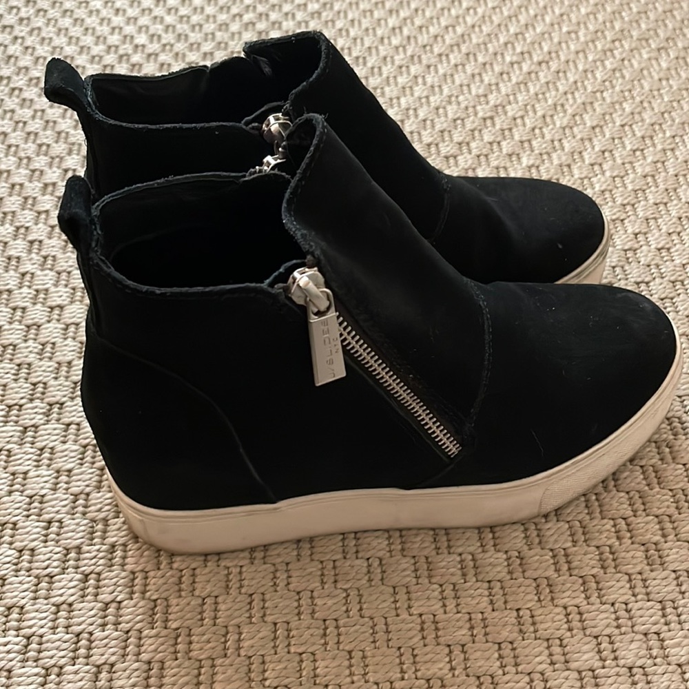 J-Slide wedge sneakers